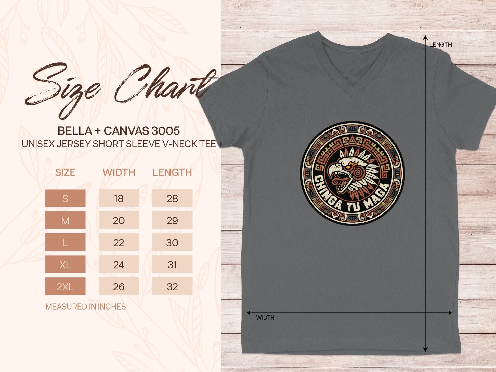 Chinga Tu Madre V-neck Tee Short Sleeve Shirt product type