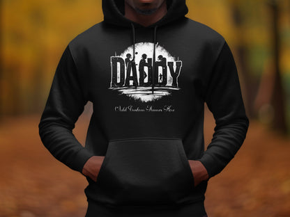 Daddy Customizable Black Hooded Apparel product