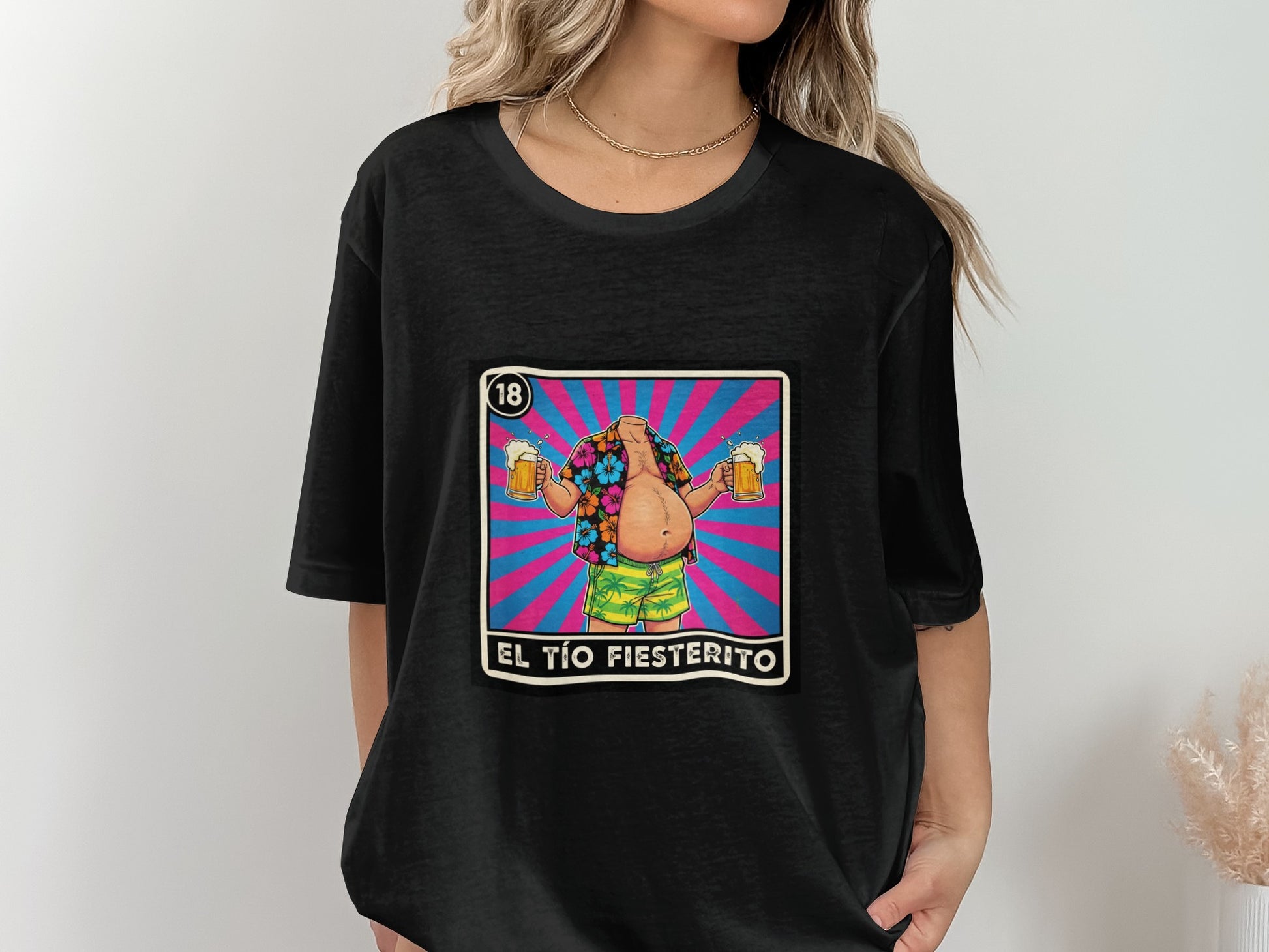 El Tio Fiestero Graphic Tee shirt fun product type