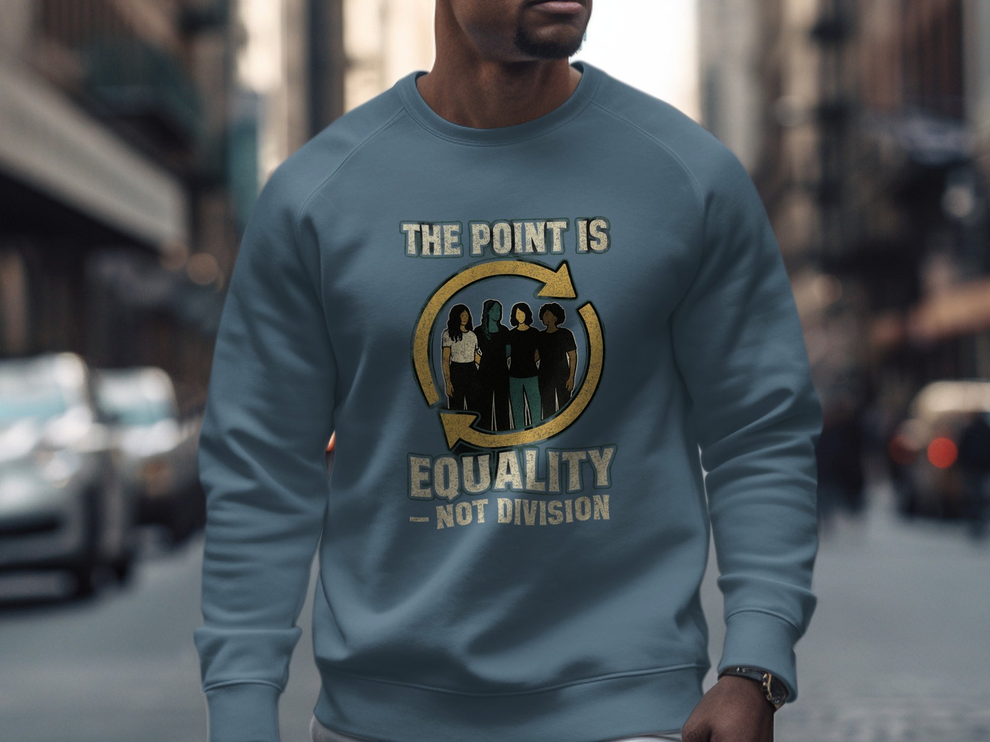 Equality Not Division Graphic Sweatshirt product