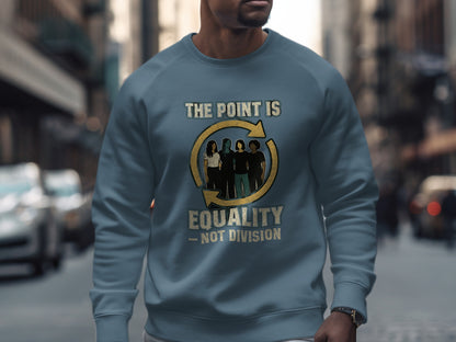 Equality Not Division Graphic Sweatshirt product