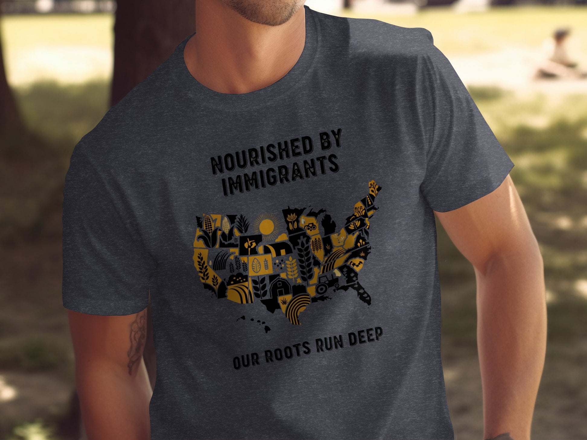 Nourished by Immigrants Our Roots Run Deep product type