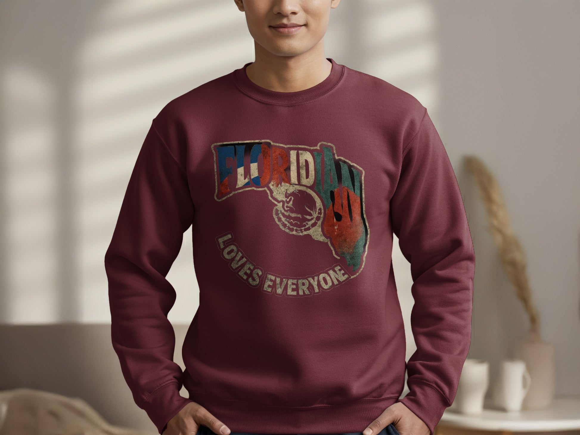 Florida Loves Everyone Graphic Sweatshirt product type