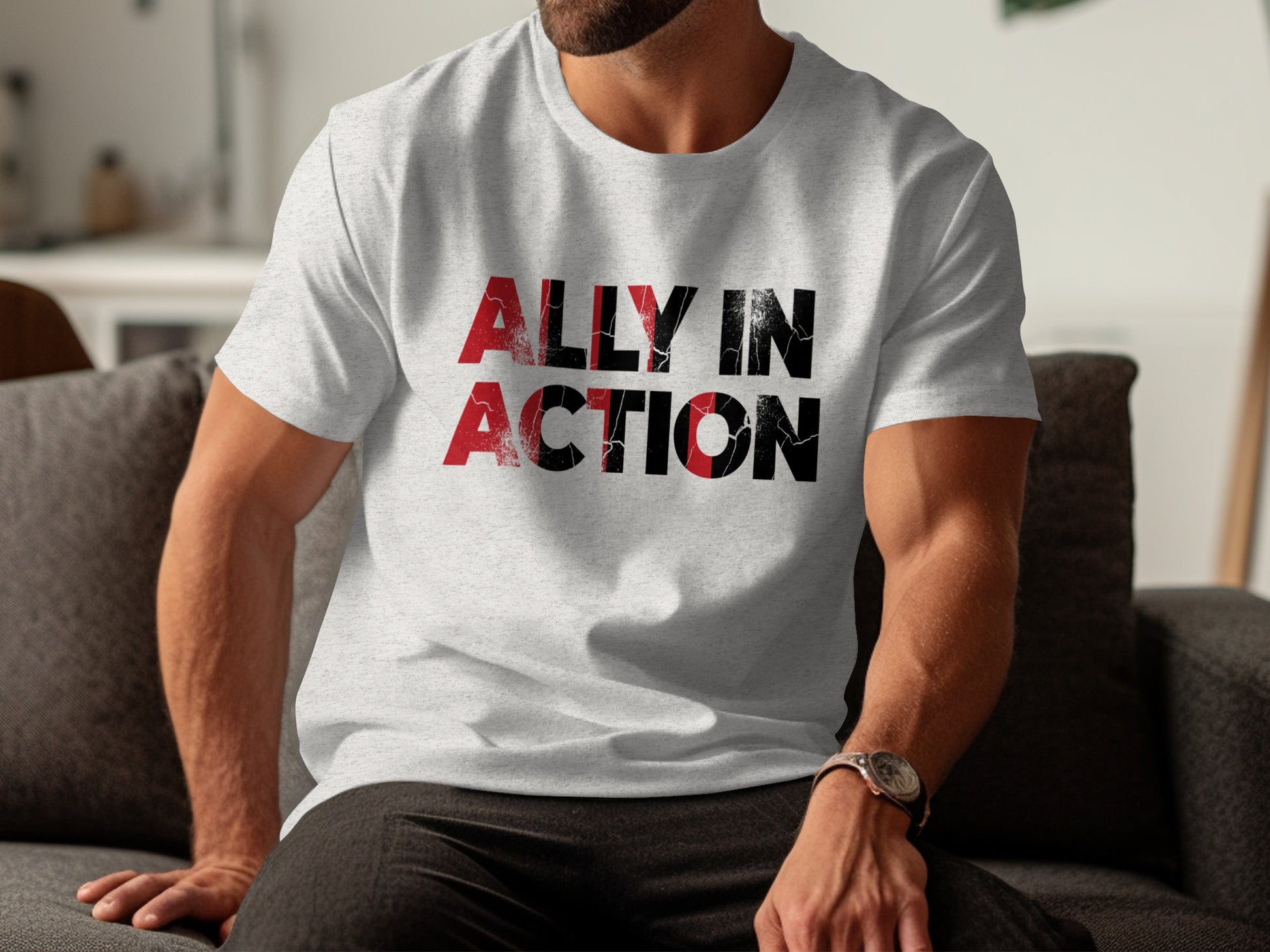 Ally In Action Bold Statement Shirt