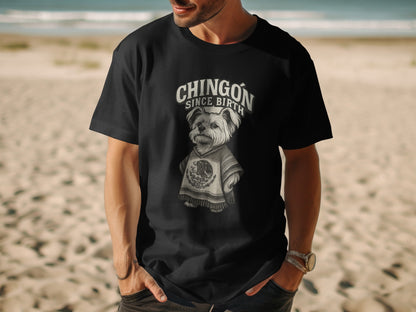 Chingón Since Birth Graphic Tee Beach product type