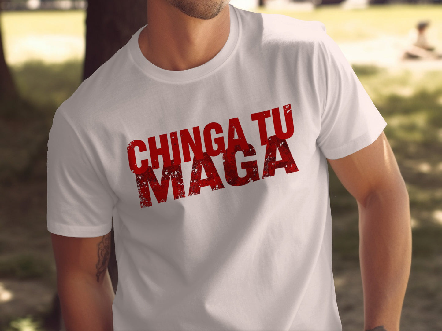Chinga Tu Maga Statement Tee product