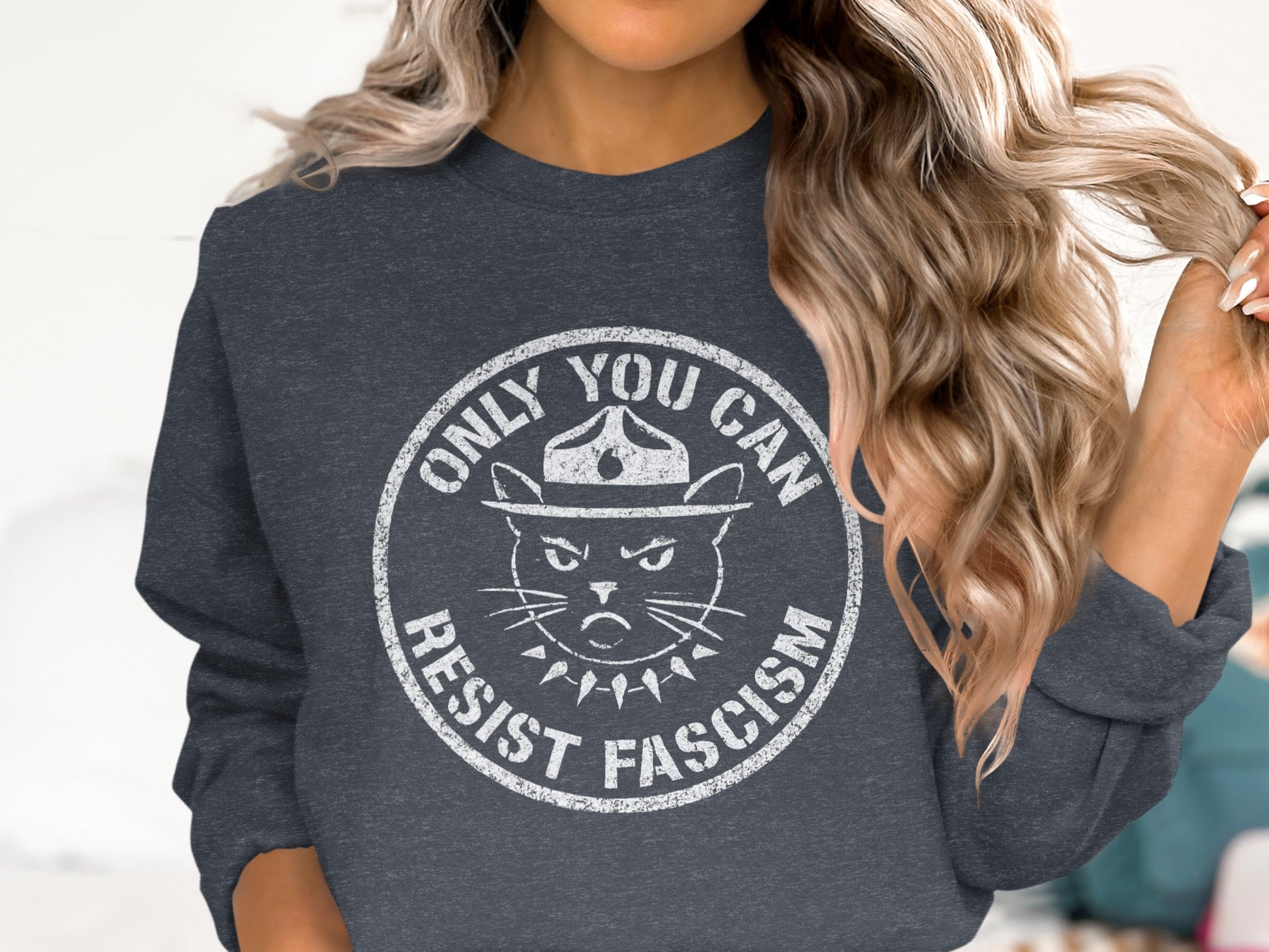 Only You Can Resist Fascism Sweatshirt product