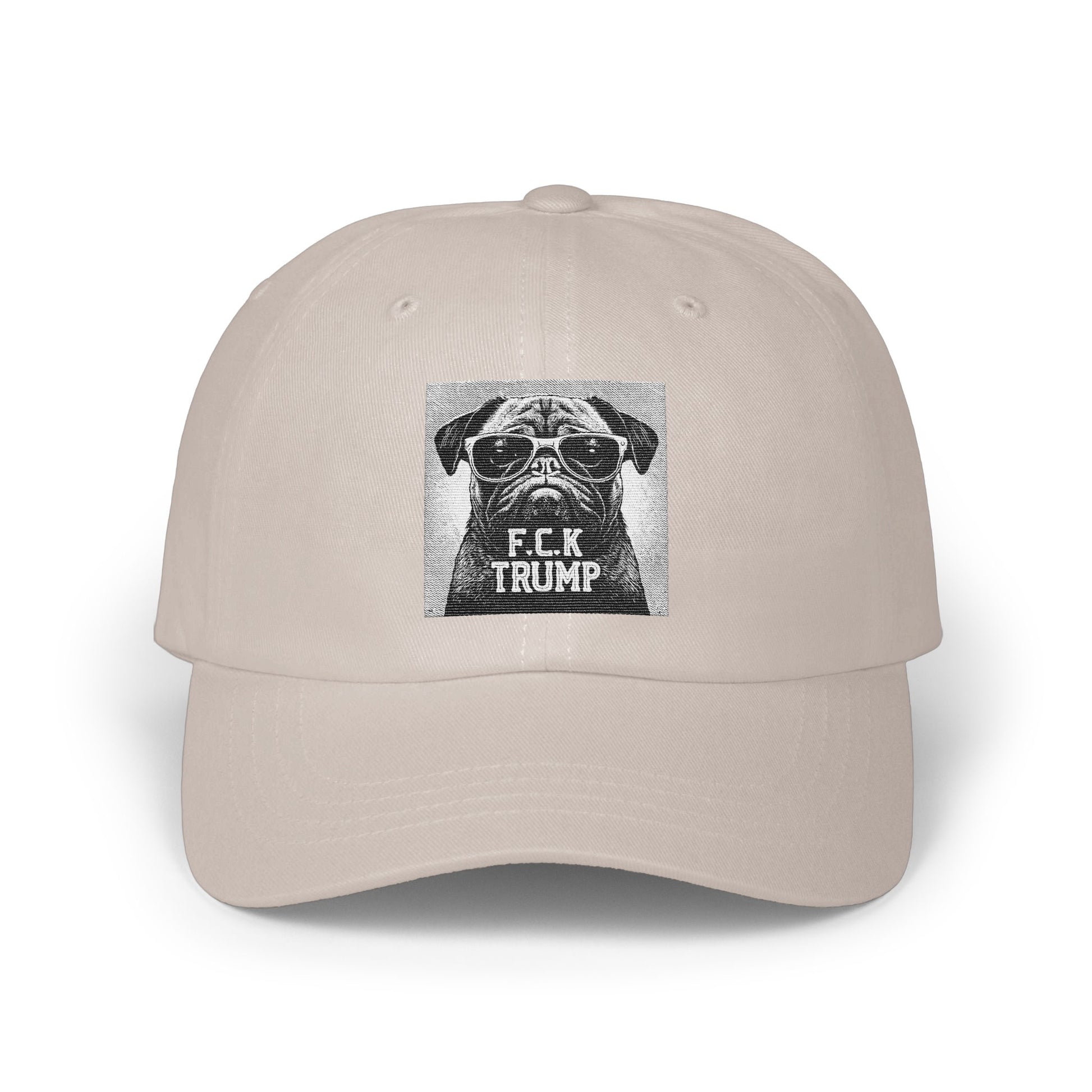 Funny Pug F*ck Trump Statement Cap Hat product