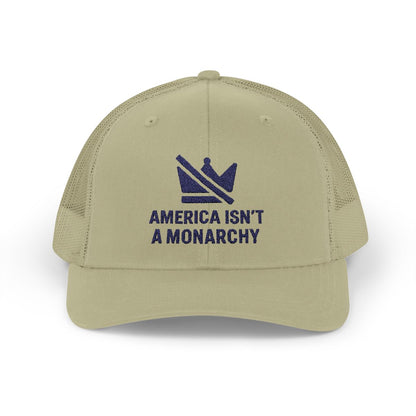 America Isn't A Monarchy Statement Hat product type