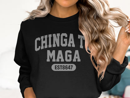 CHINGA TU MAGA EST8647 Fashion Statement Apparel