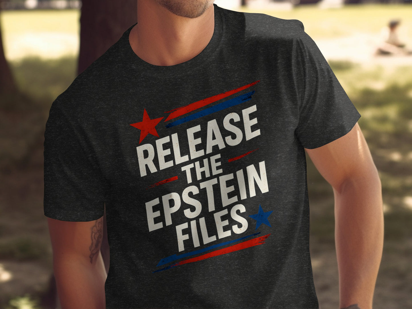 Release The Epstein Files Statement Shirt product
