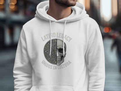 Latino Legacy Unidos en Cultura Skull Hoodie product