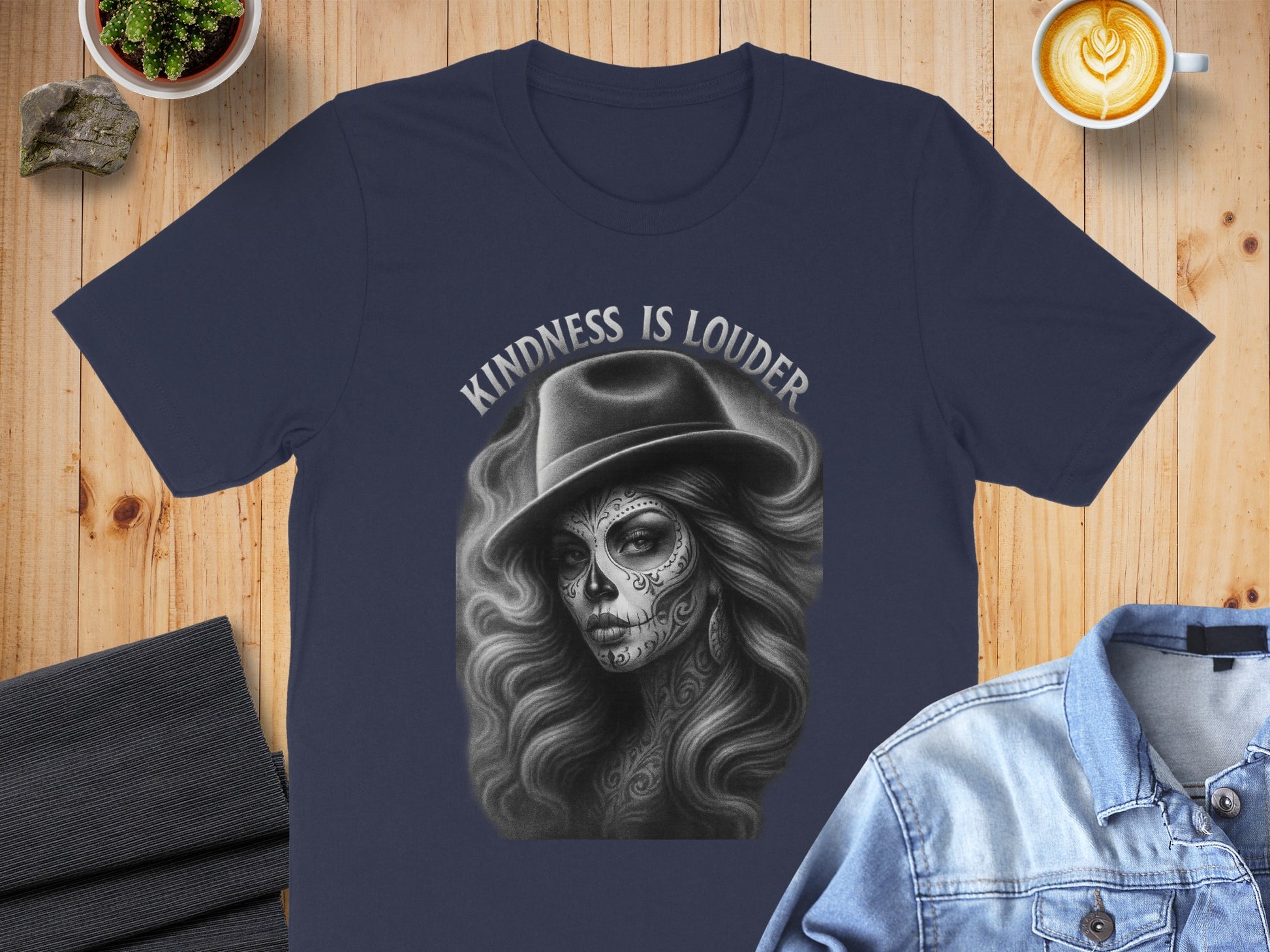 Kindness Is Louder Graphic Design T-shirt product type