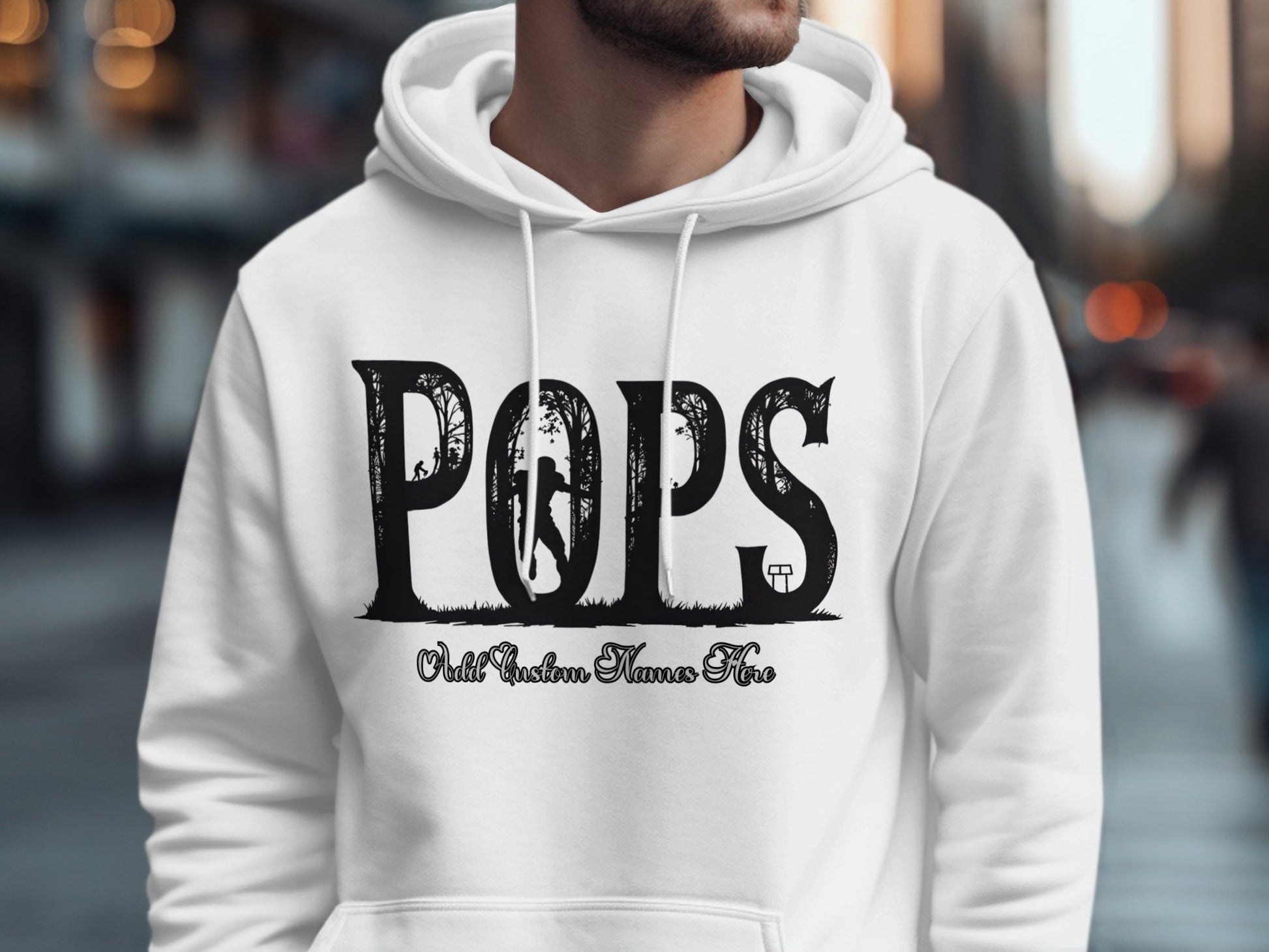 Pops Casual Unisex Hoodie Statement Graphic Product
