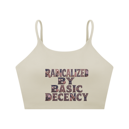 Spaghetti Strap Yoga Sports Bra