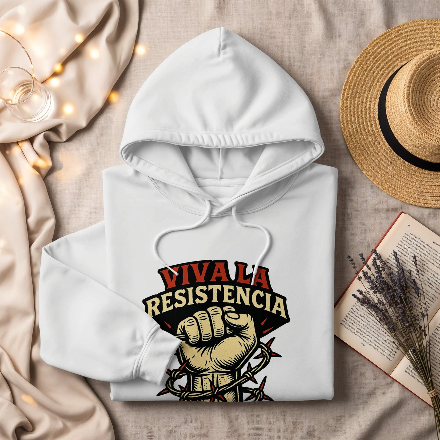 VIVA LA RESISTENCIA Graphic Hoodie Sweatshirt product type