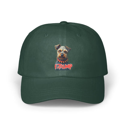 Cute Dog Embroidered Green Hat for Pet Lovers product