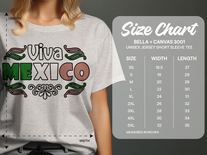 Viva Mexico Unisex Jersey Short Sleeve Tee product