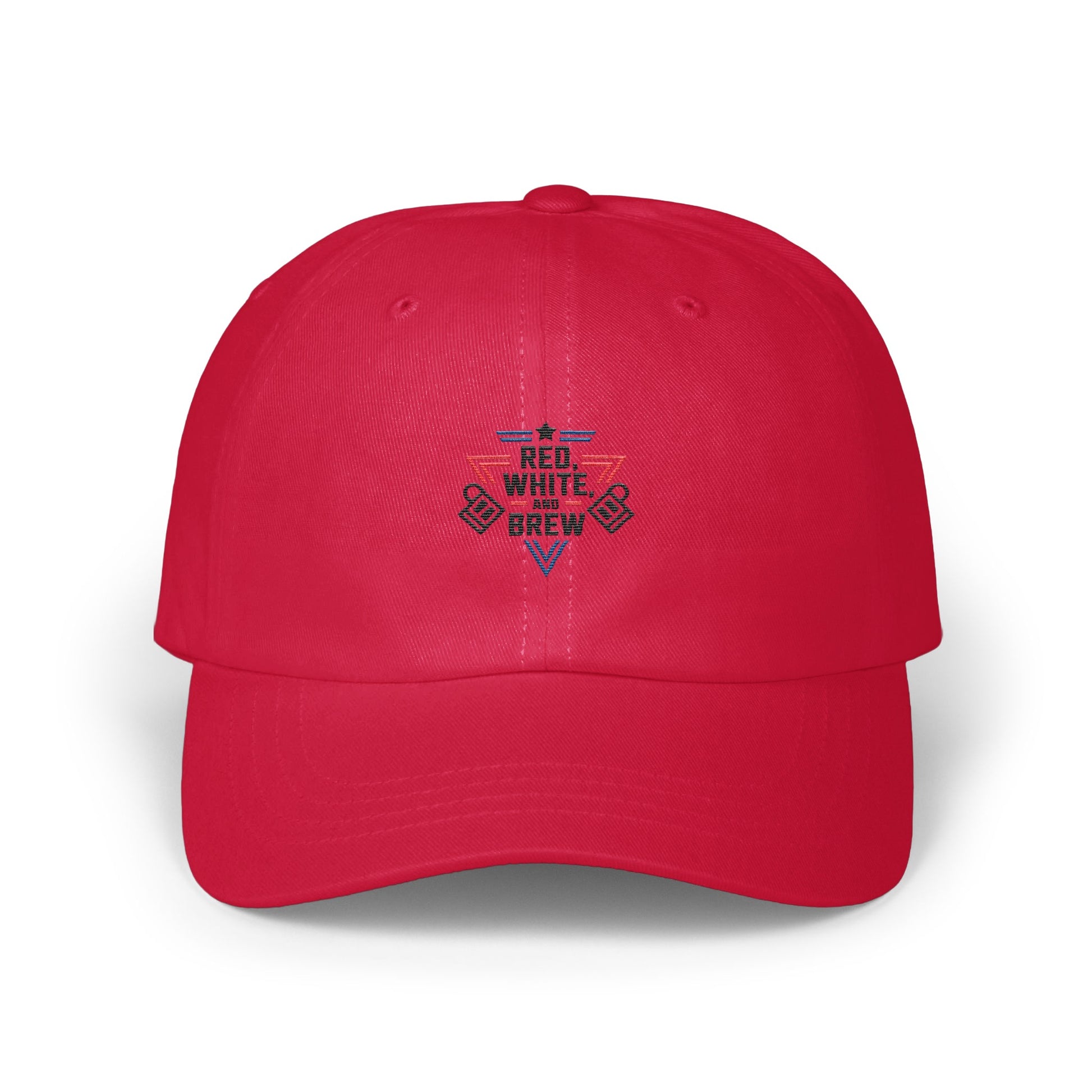 Red White and Brew Embroidered Logo Hat product