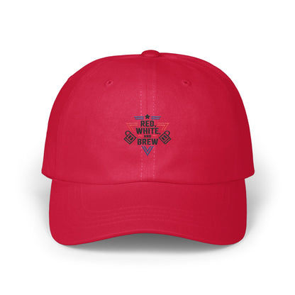 Red White and Brew Embroidered Logo Hat product