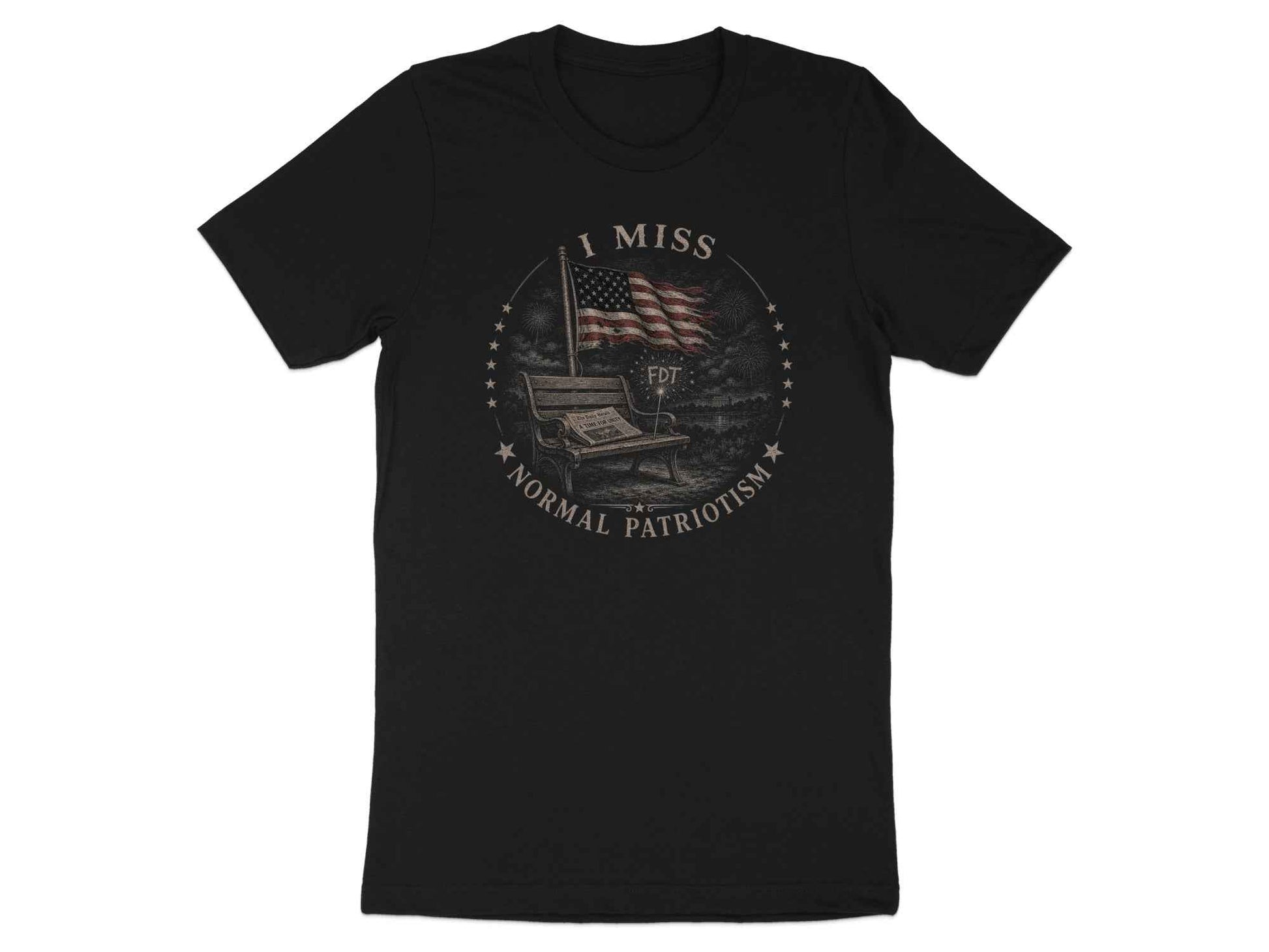 Heritage Patriotism Graphic T-Shirt
