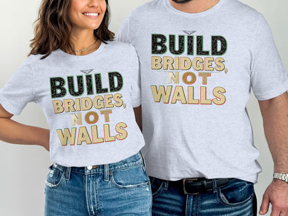 Build Bridges Not Walls Graphic T-Shirt product type