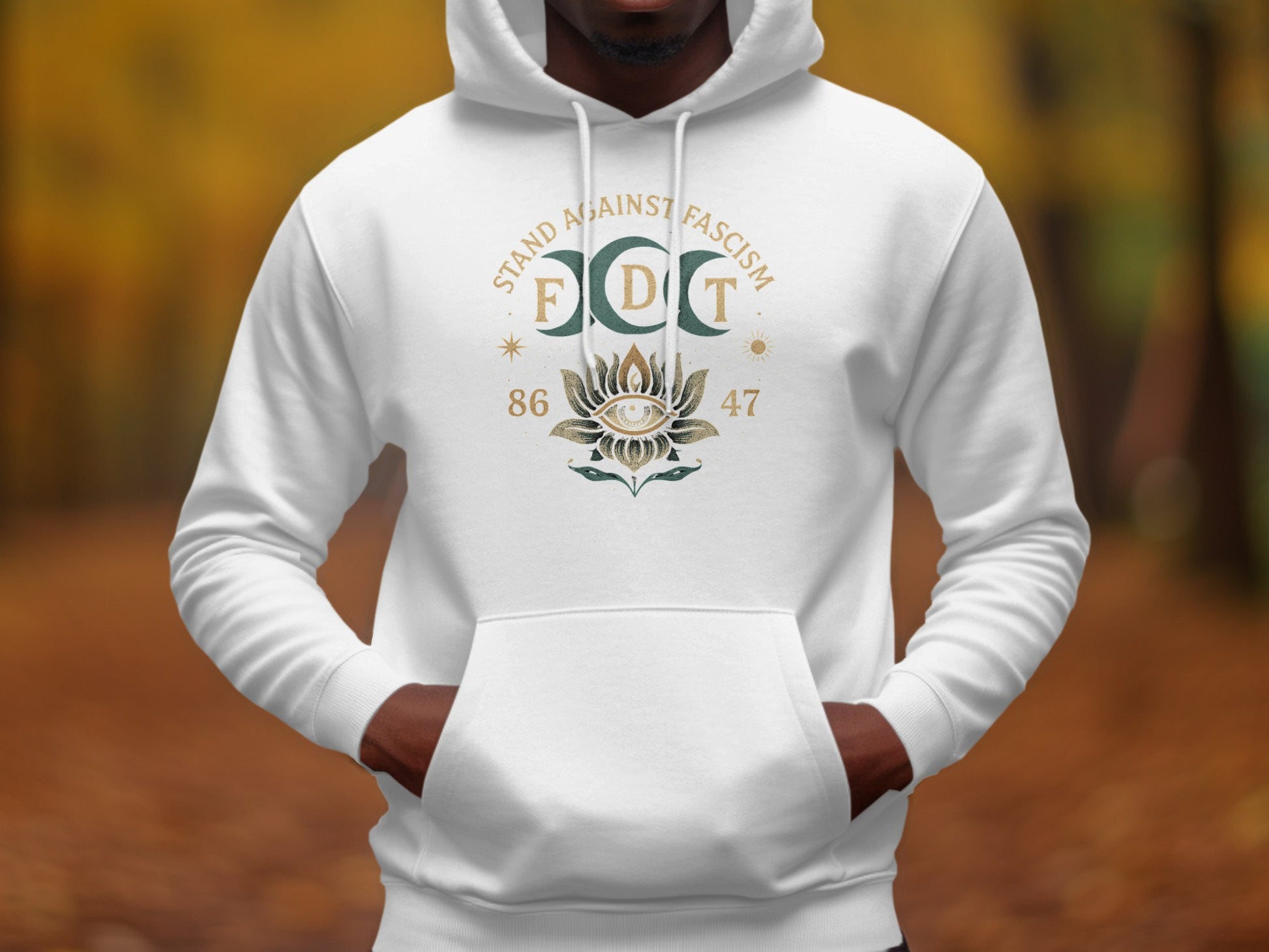 Stand Against Fascism Hoodie Casual Wear Product Type