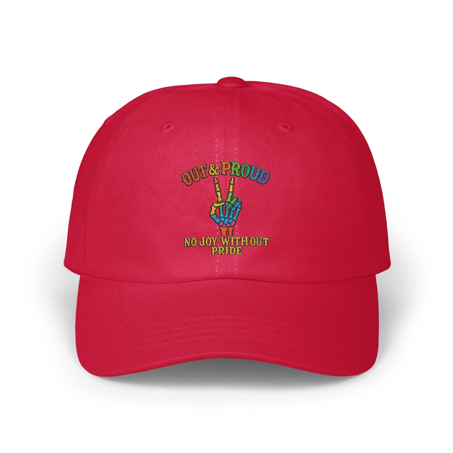 Out and Proud No Joy Without Pride Hat product
