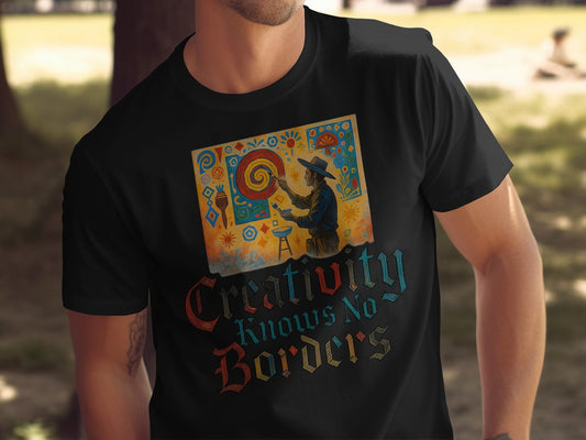 Creativity Knows No Borders Graphic T-Shirt product