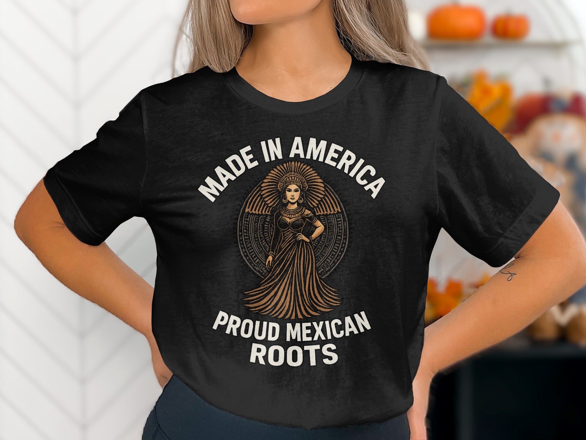 Made In America Proud Mexican Roots T-Shirt product