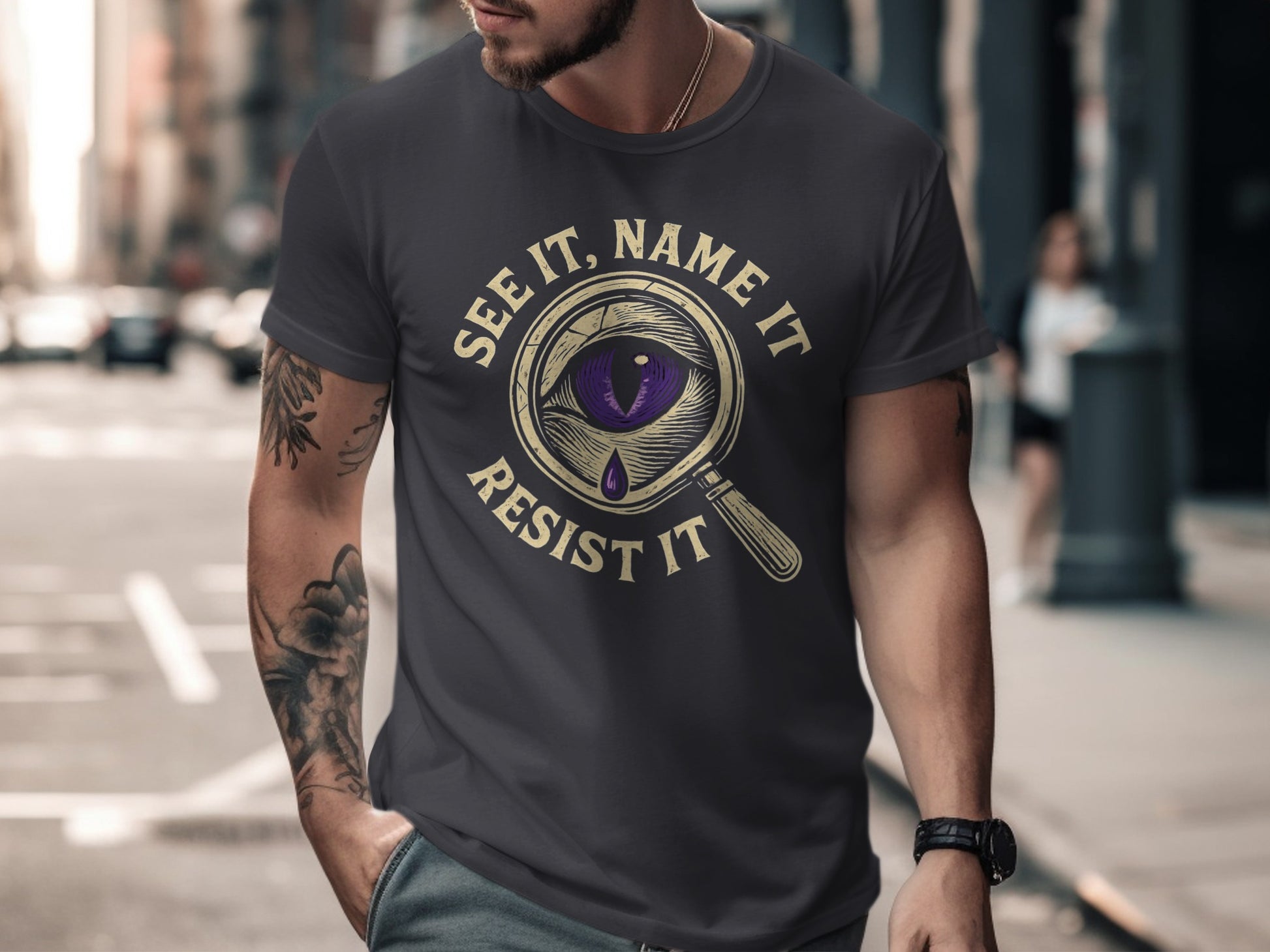 See It Name It Resist It Graphic T-Shirt