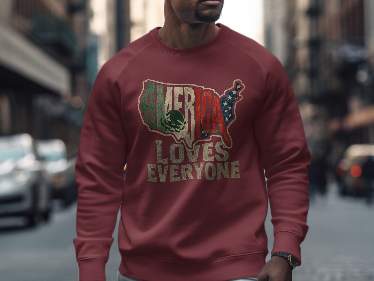 Americo Loves Everyone Sweatshirt product type
