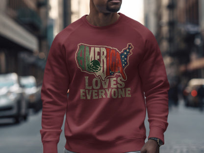 Americo Loves Everyone Sweatshirt product type