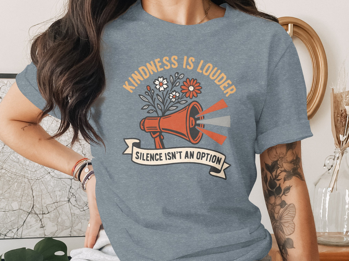 Kindness Is Louder Silence Isn't An Option T-shirt product