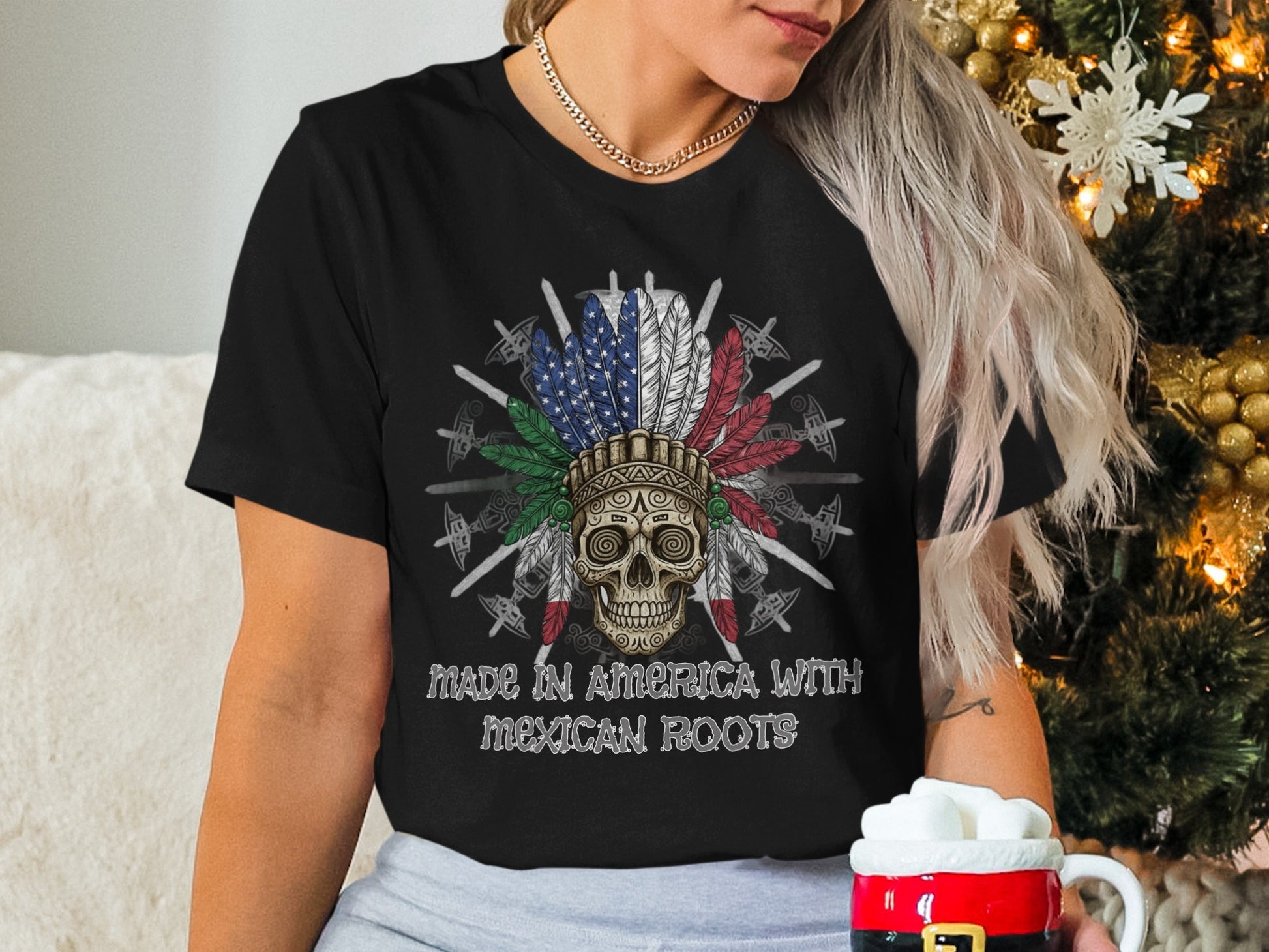 Made In America With Mexican Roots T-shirt