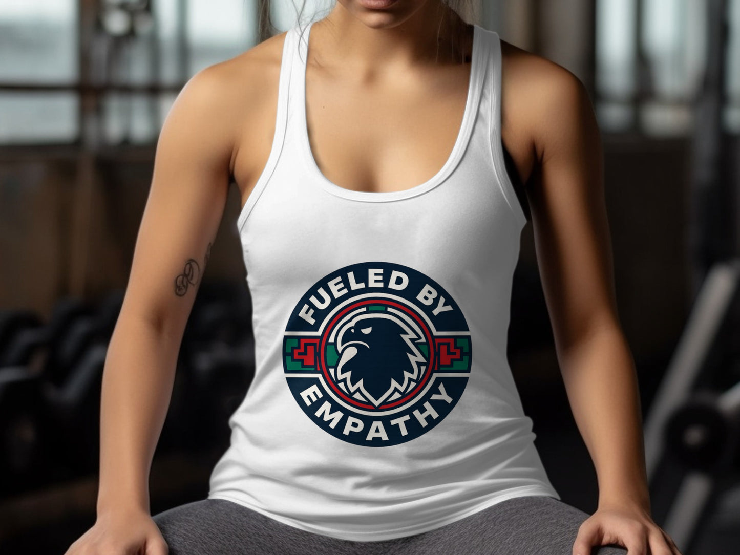 Fueled By Empathy Graphic Tank Top