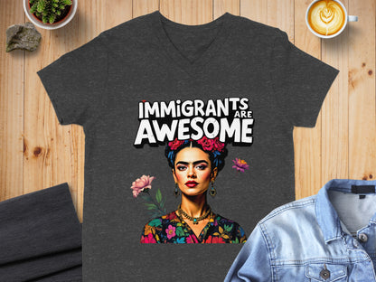 Immigrants Are Awesome Graphic Tee