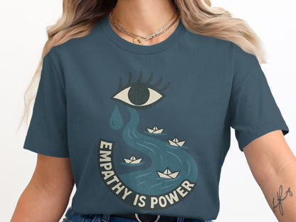 Empathy Is Power Stylish Graphic Tee Shirt product