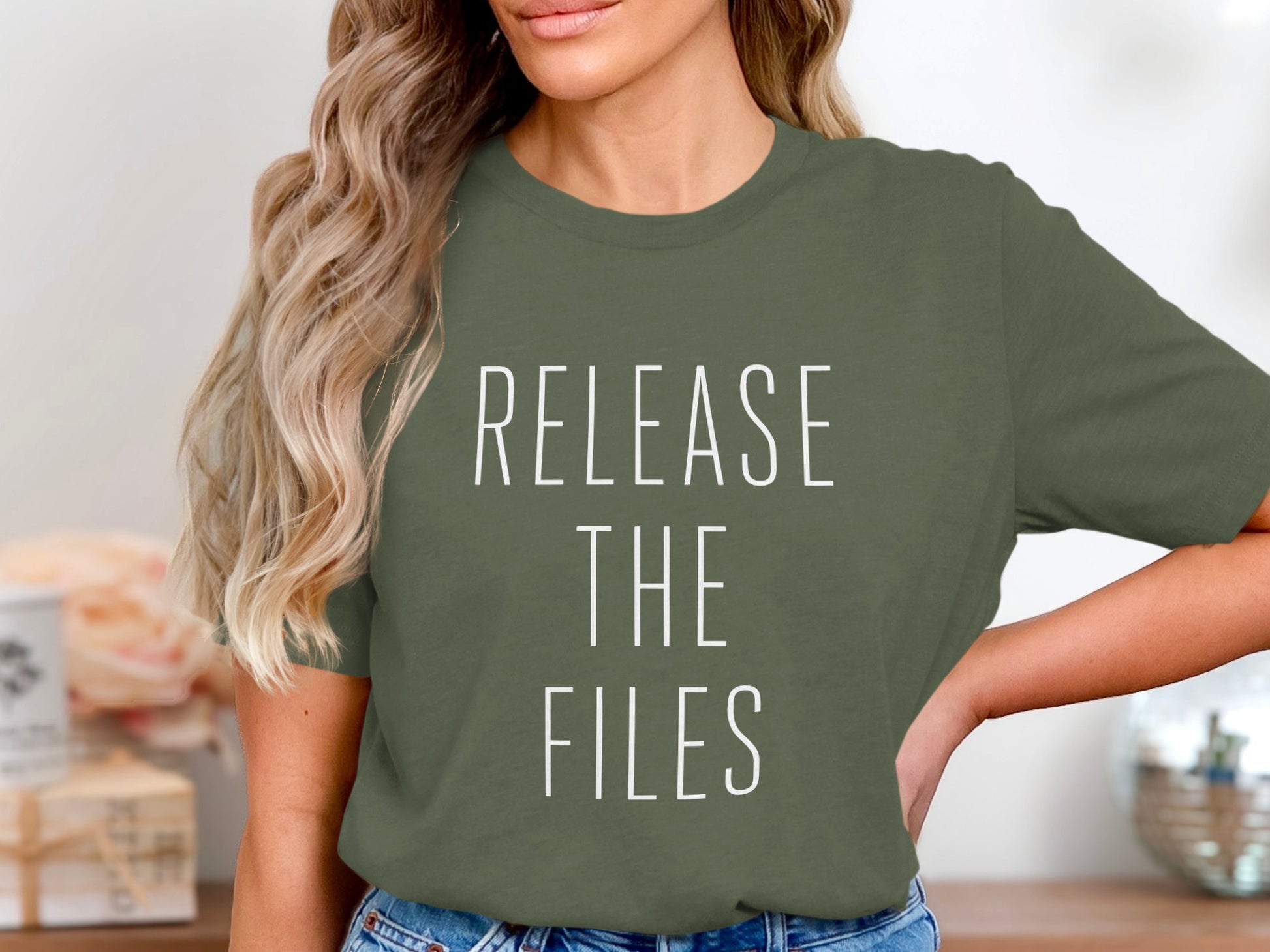 Release The Files Graphic T-shirt product