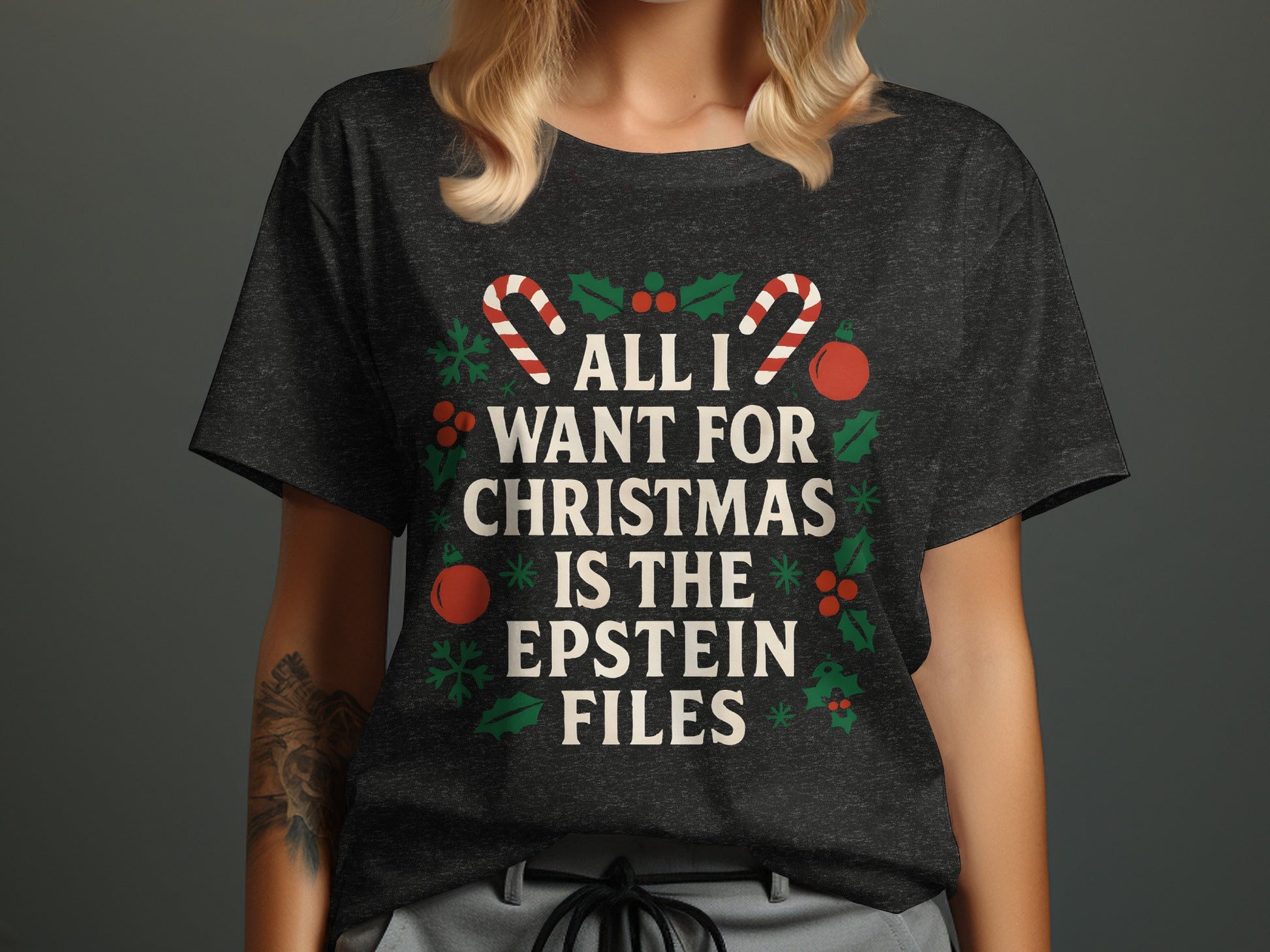 All I Want For Christmas Is The Epstein Files product type