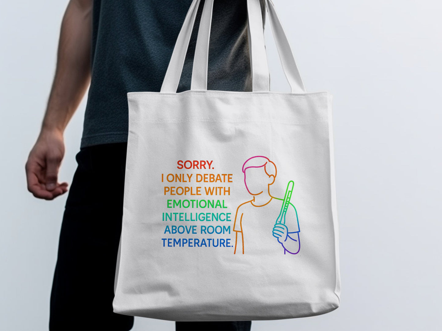Debate Emotional Intelligence Tote Bag product