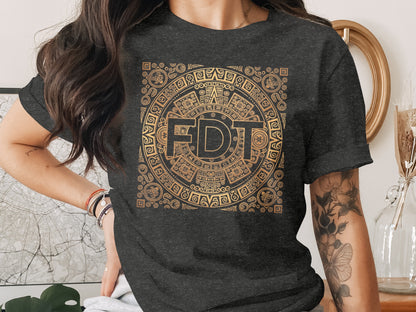 Intricate Geometric Design FDJ Shirt Product