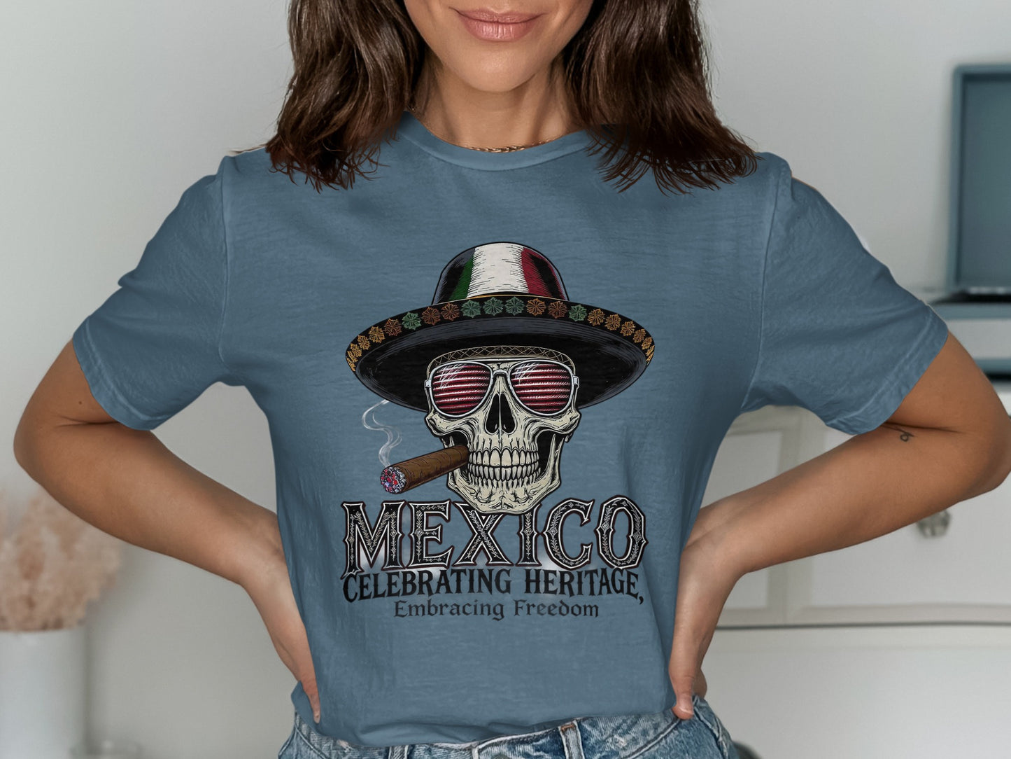 Mexico Celebrating Heritage Embracing Freedom T-shirt product