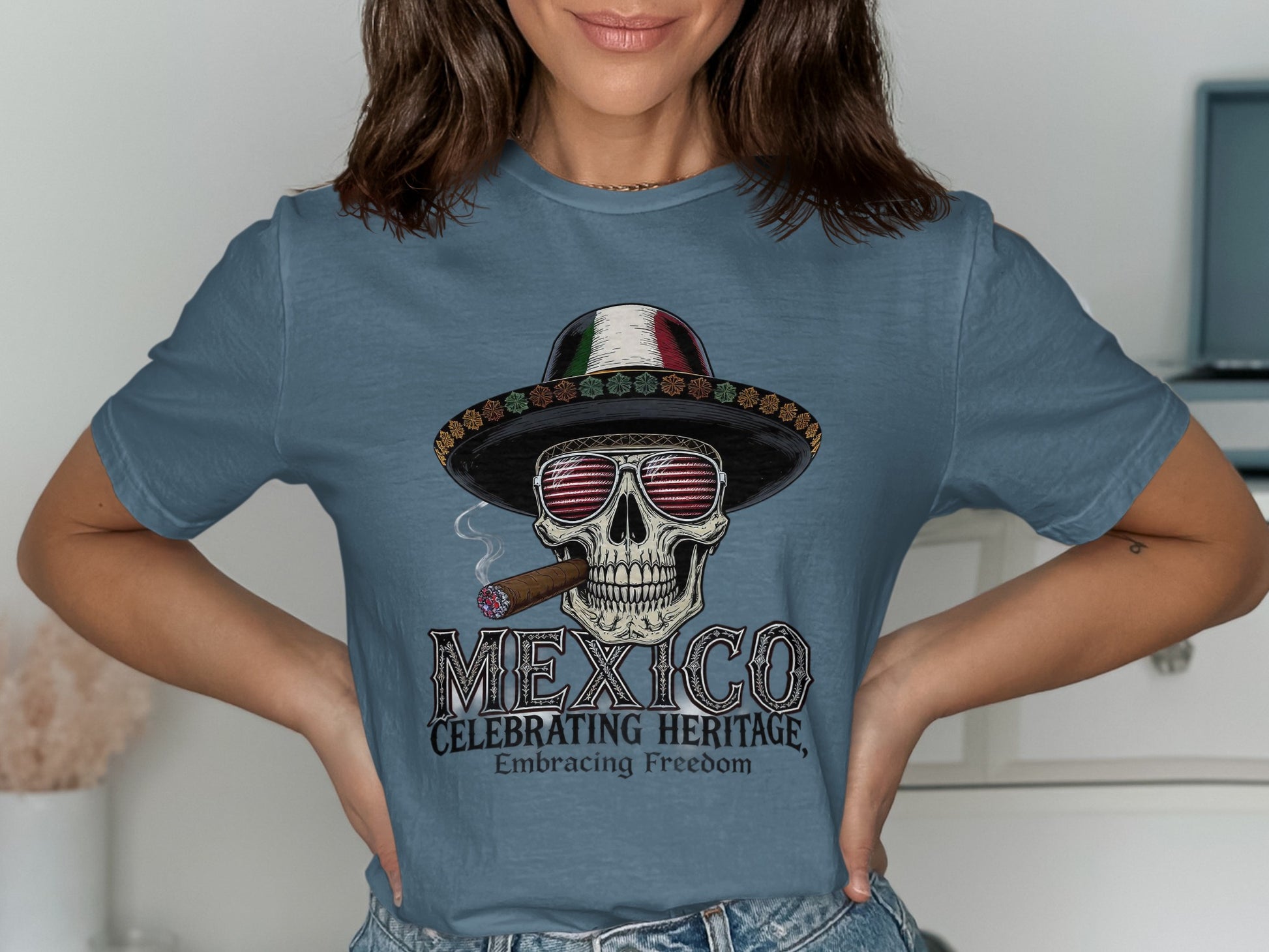 Mexico Celebrating Heritage Embracing Freedom T-shirt product