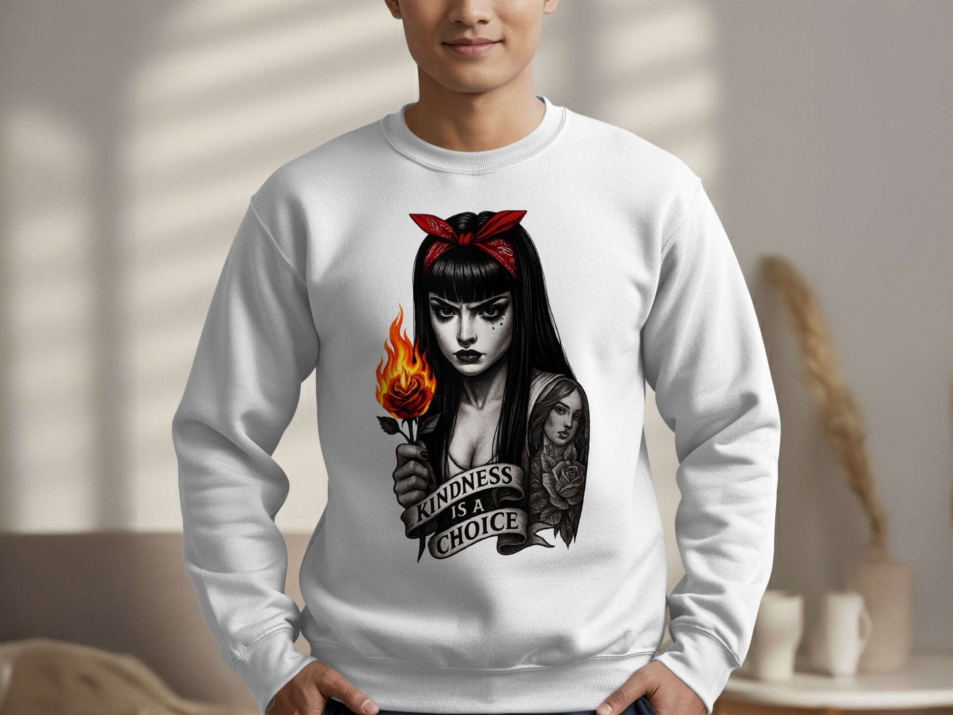 Kindness is a Choice Graphic Sweatshirt product type