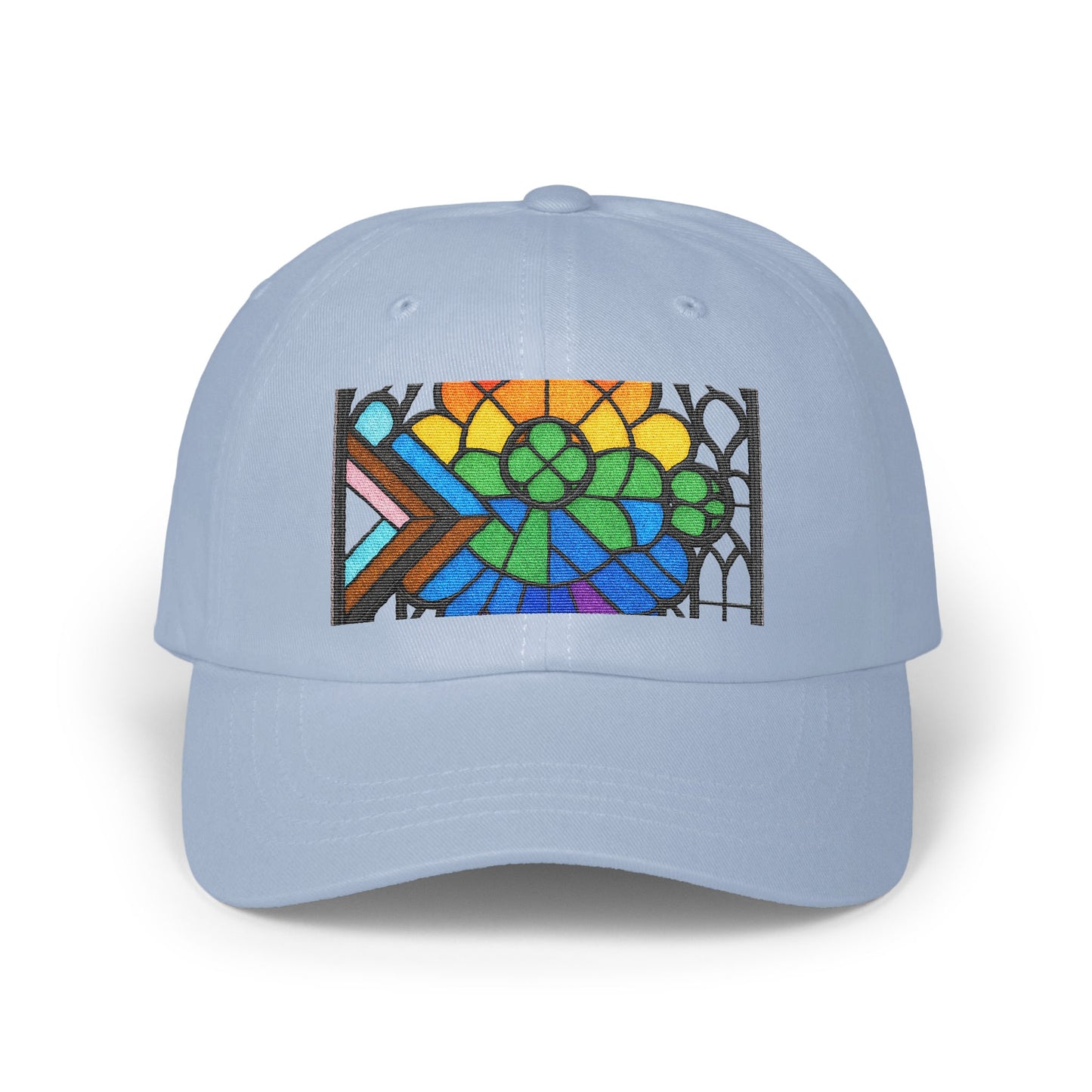Colorful Stained Glass Inspired Art Cap product