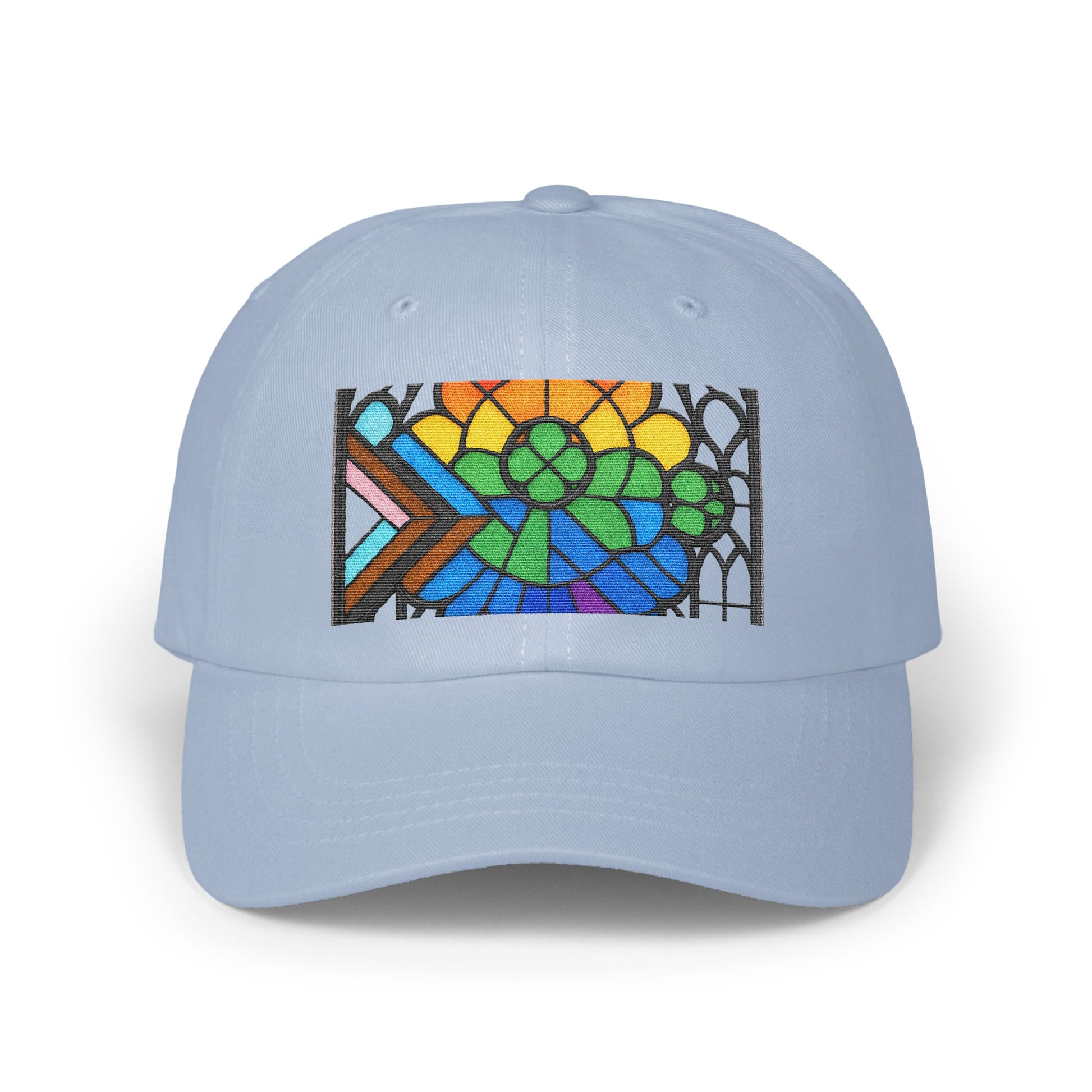 Colorful Stained Glass Inspired Art Cap product