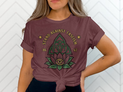 Stand Against Fascism Eye of Providence Shirt