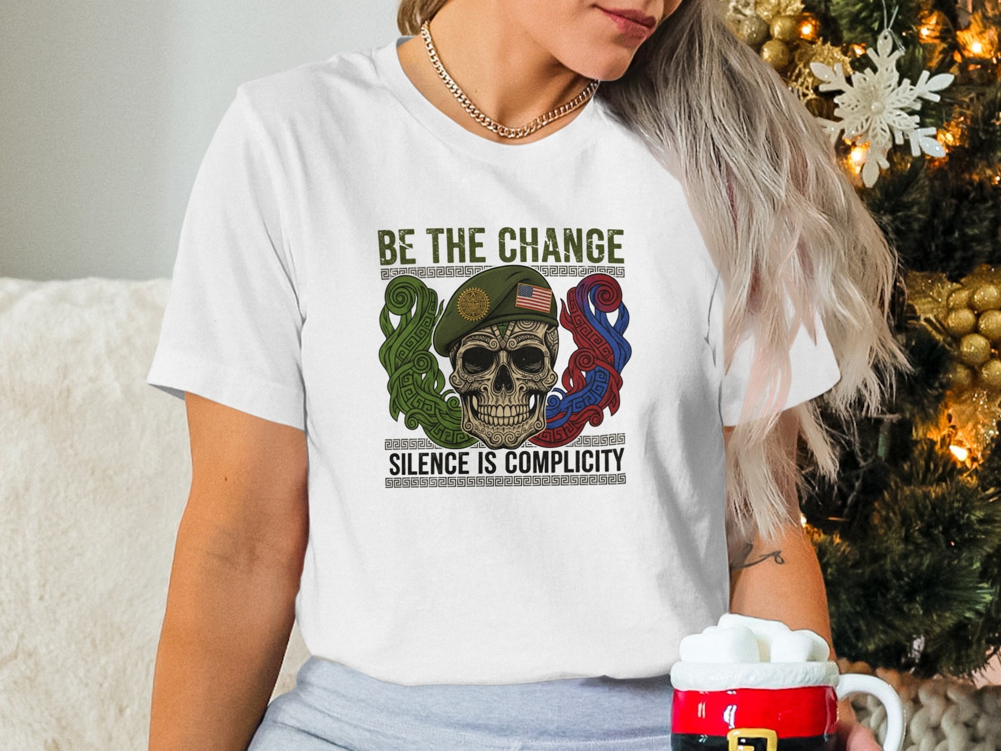 Be The Change Silence Is Complicity T-Shirt