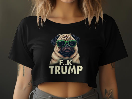 Pug Wearing Sunglasses F K Trump Statement product
